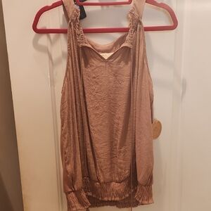 Elegant Xl Tan Women's Tank Top Nwt